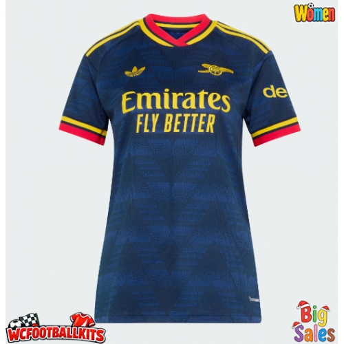 Arsenal Myles Lewis-Skelly #49 Replica Away Stadium Shirt for Women 2026-27 Short Sleeve